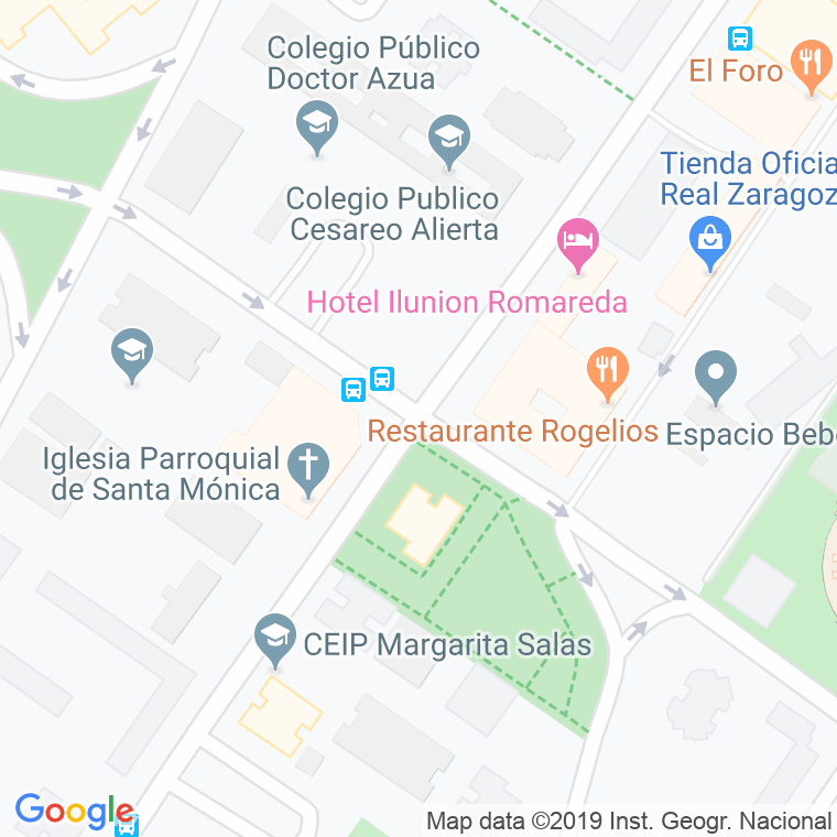 Código Postal calle Pedro Iii El Grande en Zaragoza