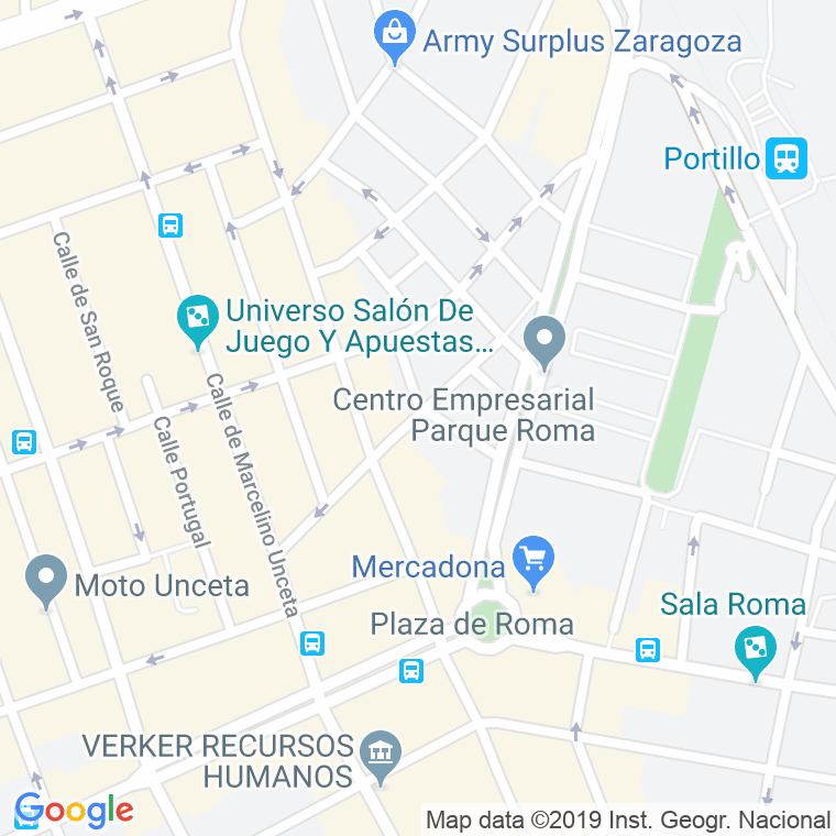 Código Postal calle Mosquetera, camino (Impares Del 1 Al 147)  (Pares Del 2 Al 90) en Zaragoza