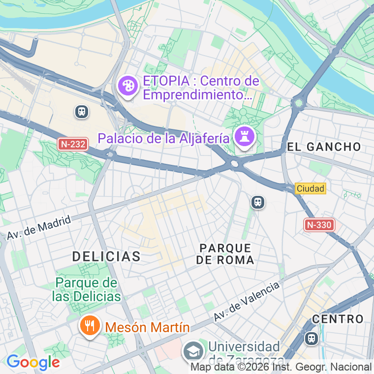 Código postal de Portugal en Zaragoza