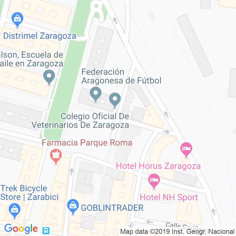 Código Postal calle San Pedro Arbues en Zaragoza