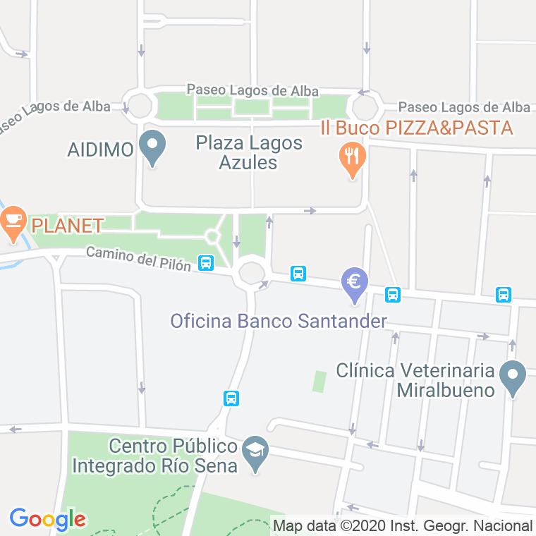 Código Postal calle Ibon De Armeña en Zaragoza