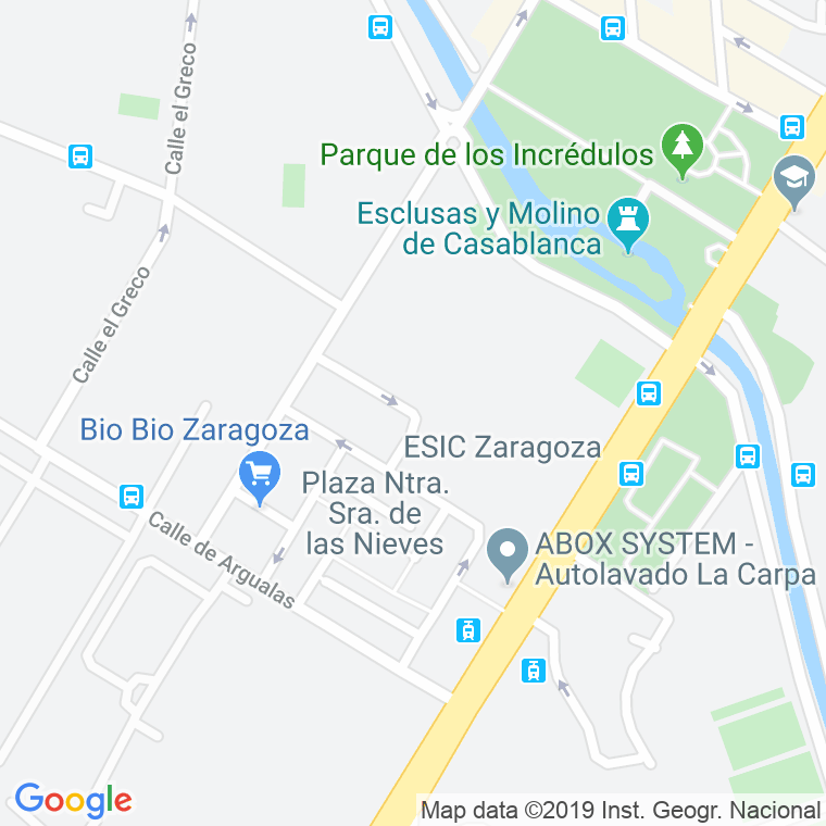 Código Postal calle Balaitus en Zaragoza