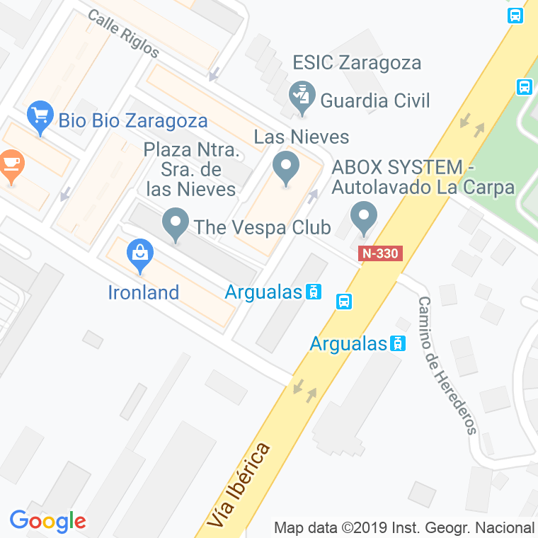 Código Postal calle Foratata en Zaragoza