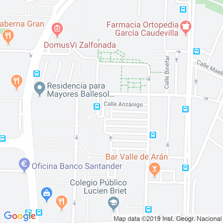 Código Postal calle Calamocha en Zaragoza
