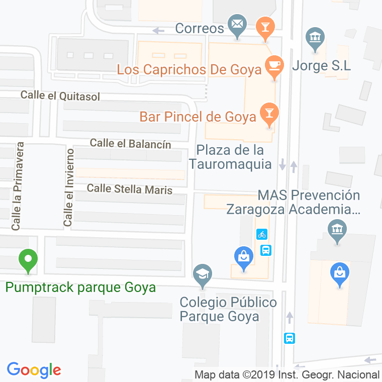 Código Postal calle Gigantillas, Las en Zaragoza