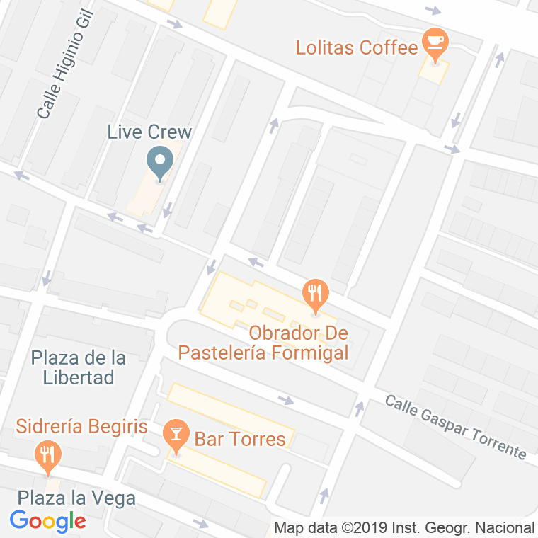 Código Postal calle Lafuente Mercadal en Zaragoza