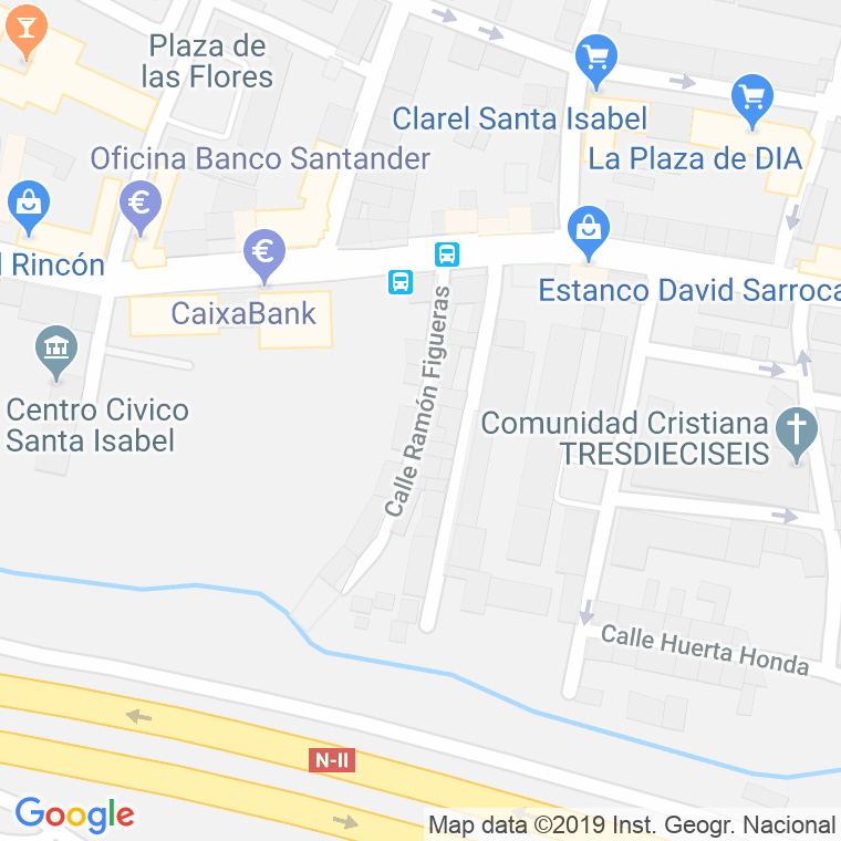 Código Postal calle Ramon Figueras en Zaragoza