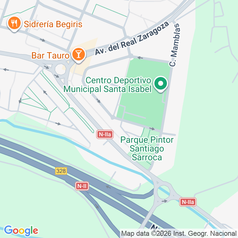 Código postal de Solidaridad en Zaragoza