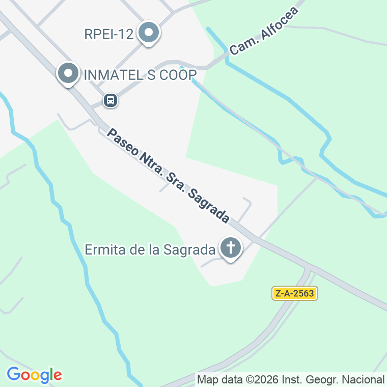 Código postal de Calle Ntra Sra Sagrada (monzalb en Monzalbarba