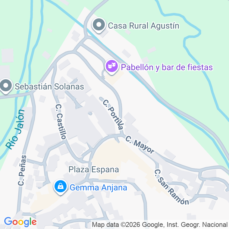 Código postal de Calle Portilla (la) en Paracuellos de la Ribera