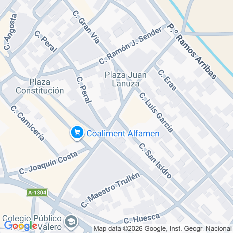 Código postal de Calle Santiago Apostol en Alfamen