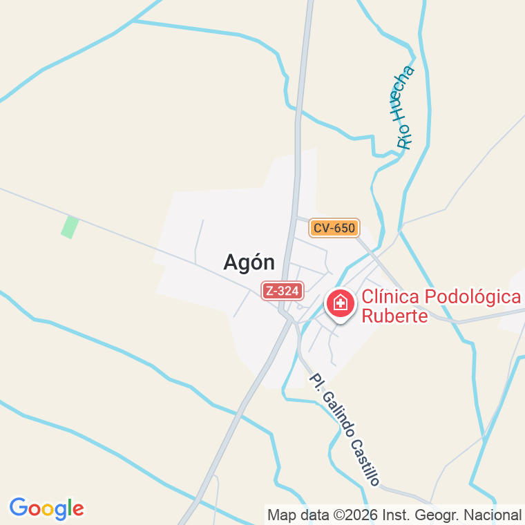 Código postal de Agon en Zaragoza
