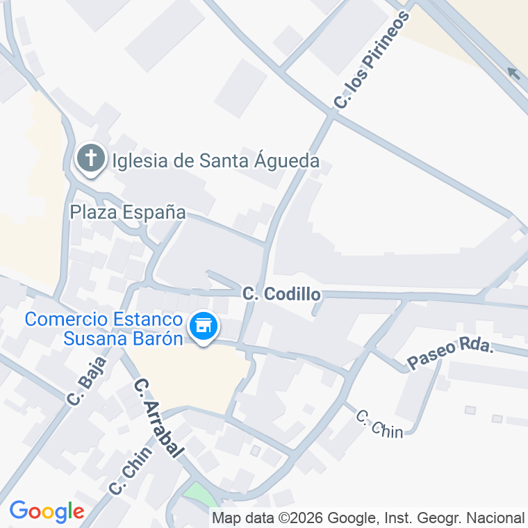 Código postal de Calle Pirineos (los) en Sierra de Luna