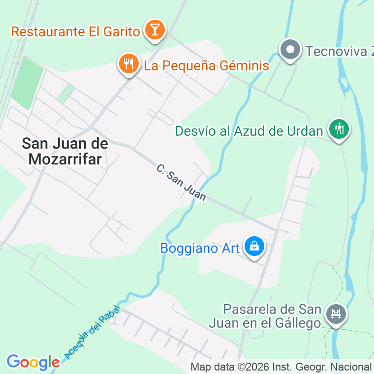 Código postal de Calle S Juan (s Juan Mozarrifar en San Juan de Mozarrifar