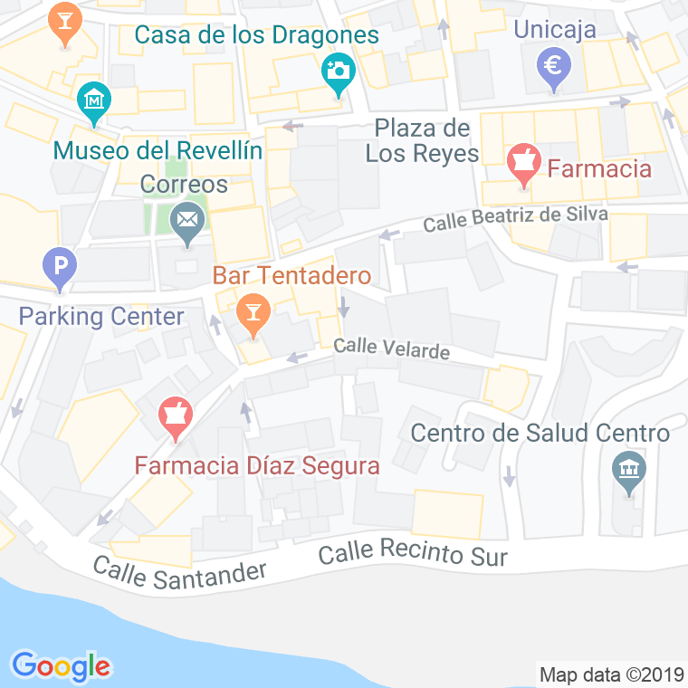 Código Postal calle Amargura en Ceuta