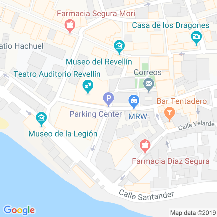 Código Postal calle Ingenieros en Ceuta