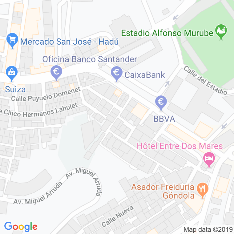 Código Postal calle Baro Alegret en Ceuta