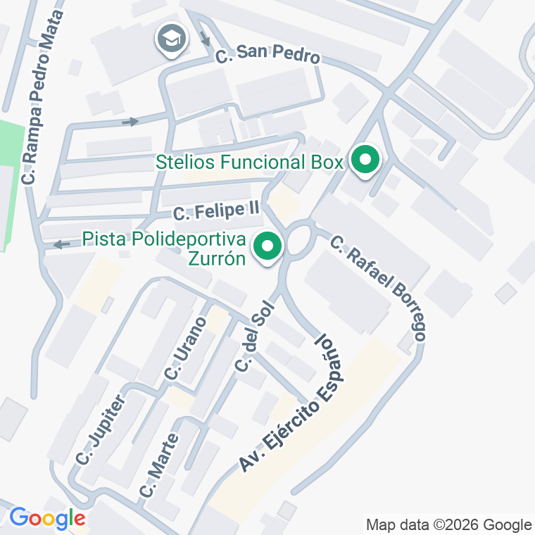 Código postal de Barriada Terrones (grupos Zurron) en Ceuta