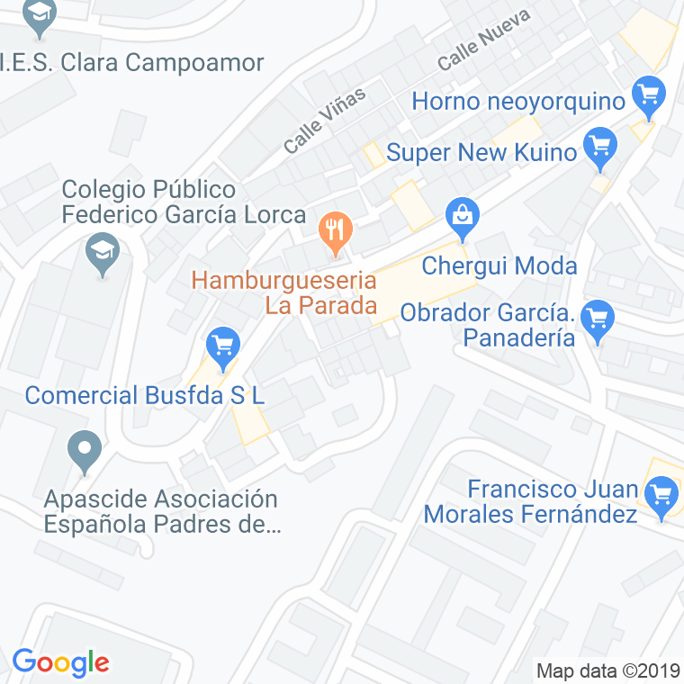 Código Postal calle Floria Ordoñez en Ceuta