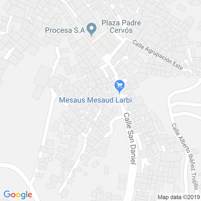 Código Postal calle Agrupacion Fuerte en Ceuta