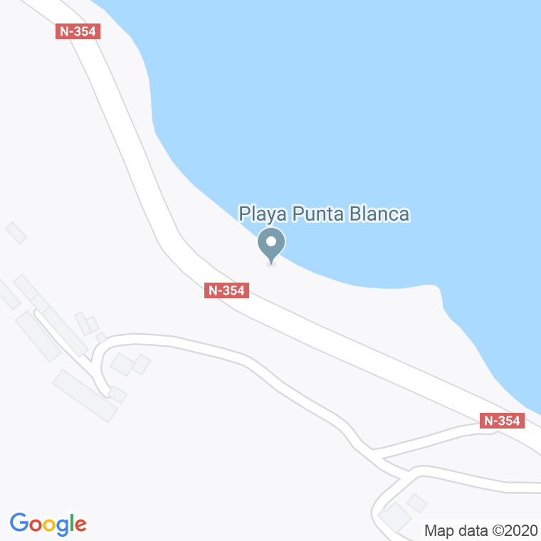Código Postal calle Punta Blanca, carretera en Ceuta