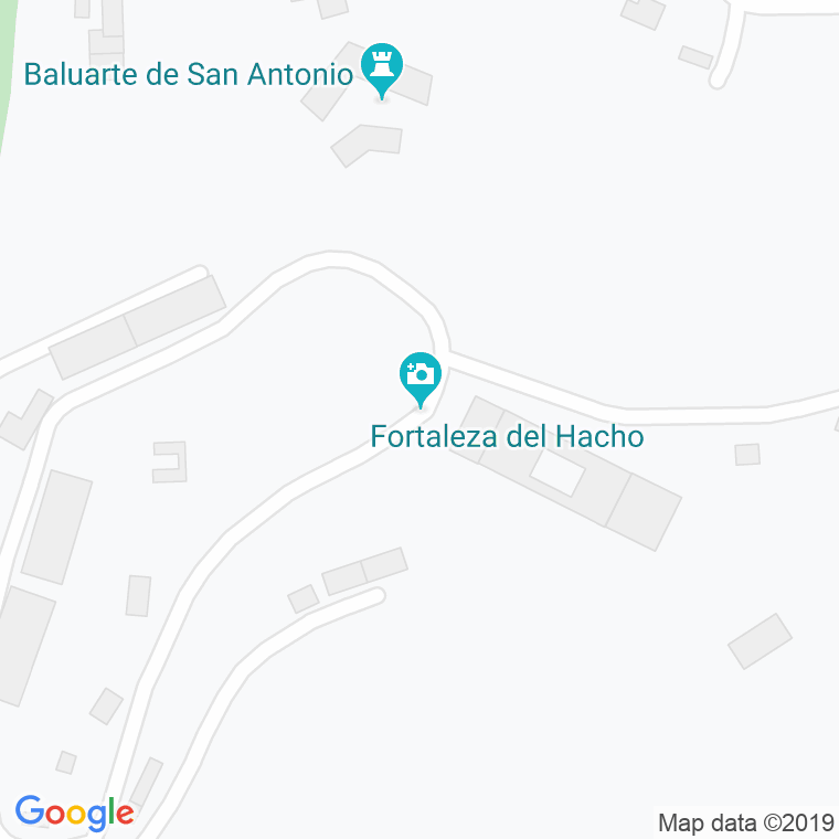 Código postal de Fortaleza Hacho en Ceuta
