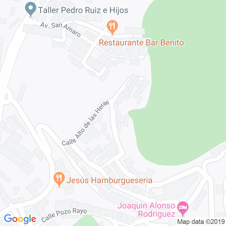 Código postal de Huerta de la Cruz en Ceuta