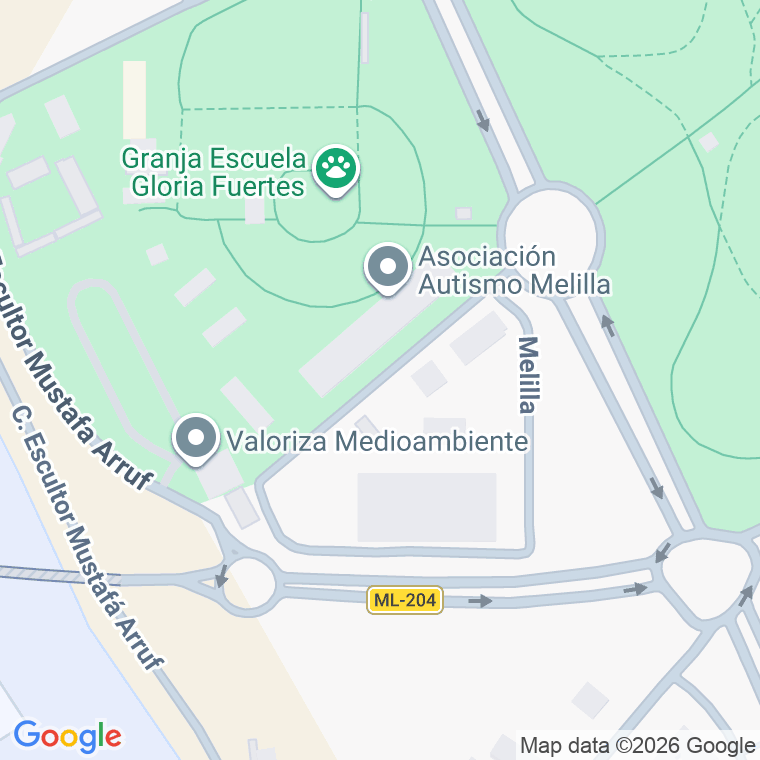 Código postal de Europa, De, Avenida en Melilla