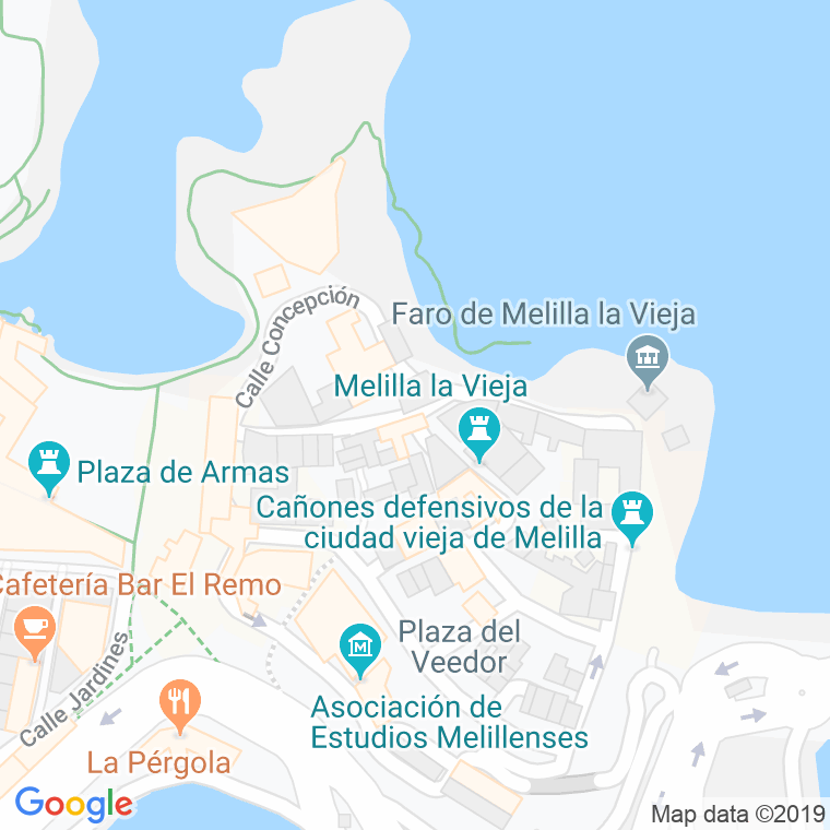 Código Postal calle Miguel Acosta en Melilla