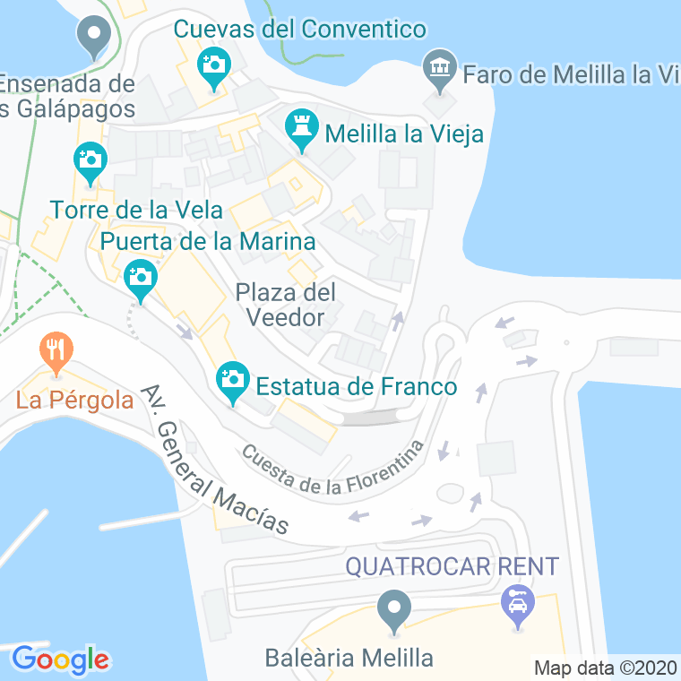 Código Postal calle Soleda en Melilla