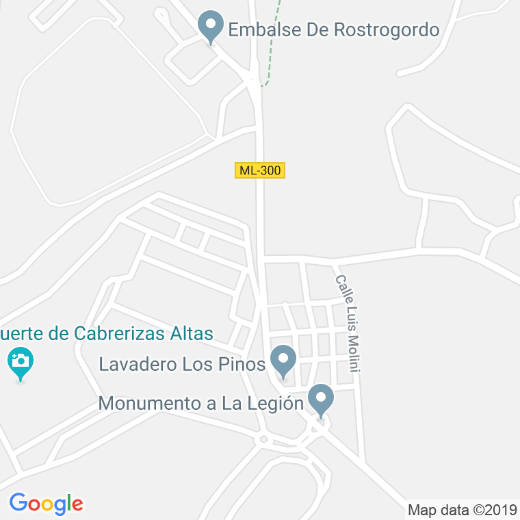 Código Postal calle Alferez Santa Pau en Melilla