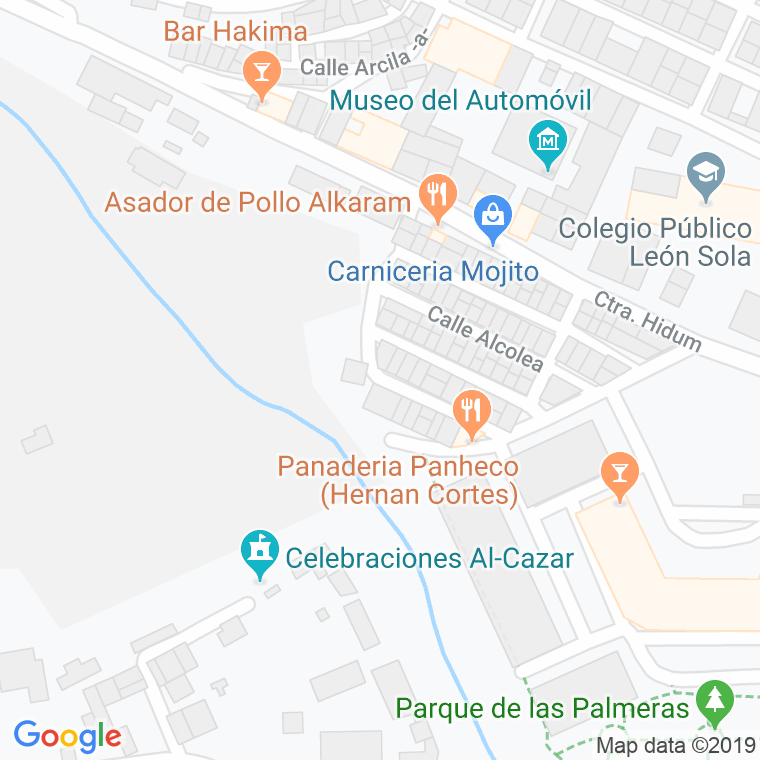 Código Postal calle Chafarinas en Melilla
