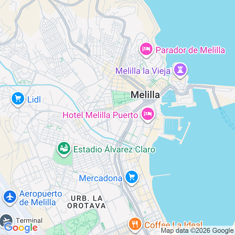 Código postal de Plaza Abogados del Turno de Ofi en Melilla