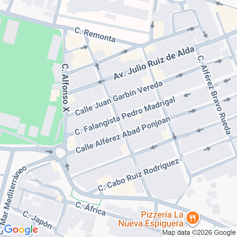 Código postal de Calle Josela Maturana, Poeta en Melilla