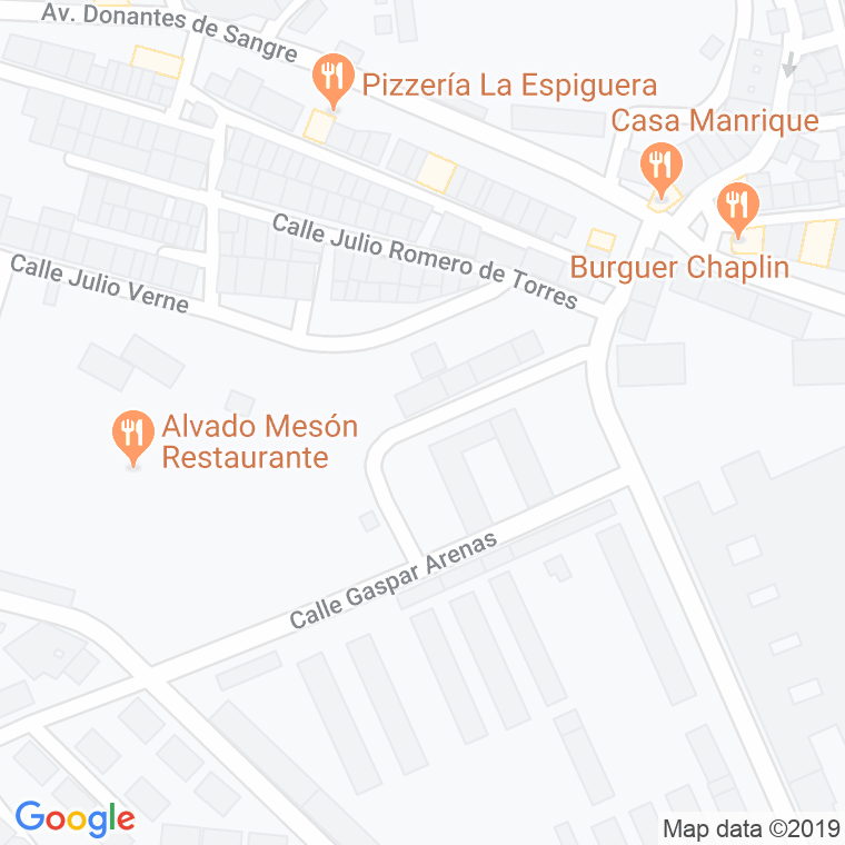 Código Postal calle Gonzalo Herranz en Melilla