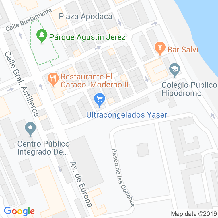 Código Postal calle Cabo Cañon Antonio Mesa en Melilla
