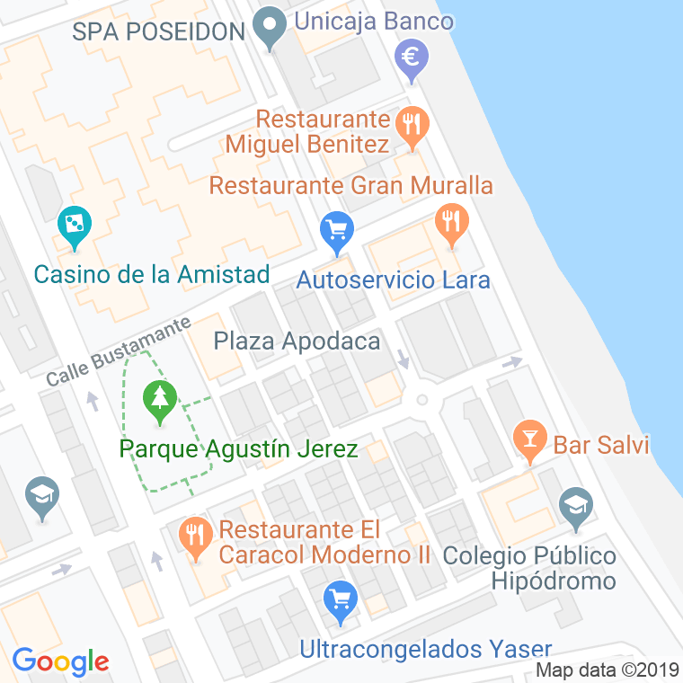 Código Postal calle Cervera en Melilla